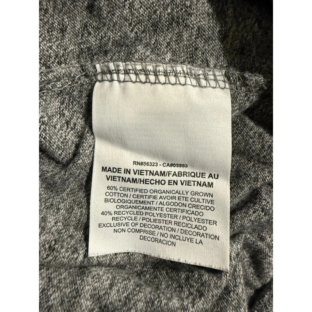 Nike‎ Womens Gym Vintage Full Zip Hoodie Heather Gray XS Just Do It Logo